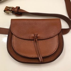 Madewell Asheville Saddlebag Pouch Belt